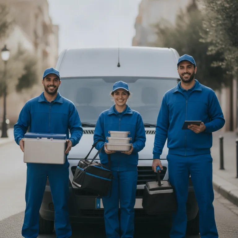 Consegna Pasti team a Barletta